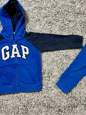 GAP Royal Blue Hoodie with Navy Sleeves